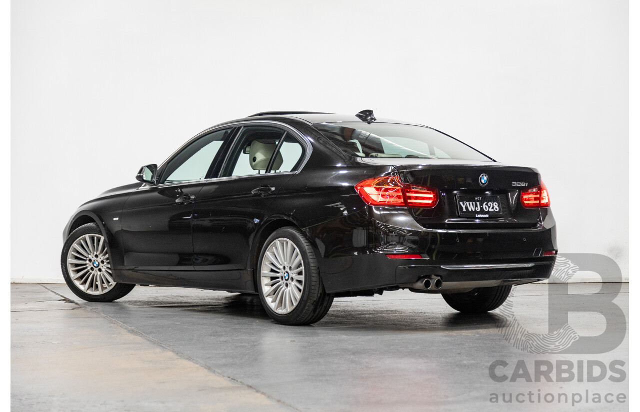 5/2013 BMW 328i Luxury Line F30 4d Sedan Metallic Black Turbo 2.0L