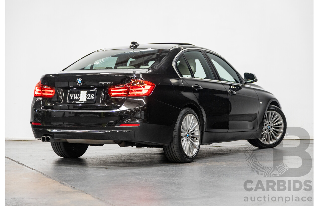 5/2013 BMW 328i Luxury Line F30 4d Sedan Metallic Black Turbo 2.0L