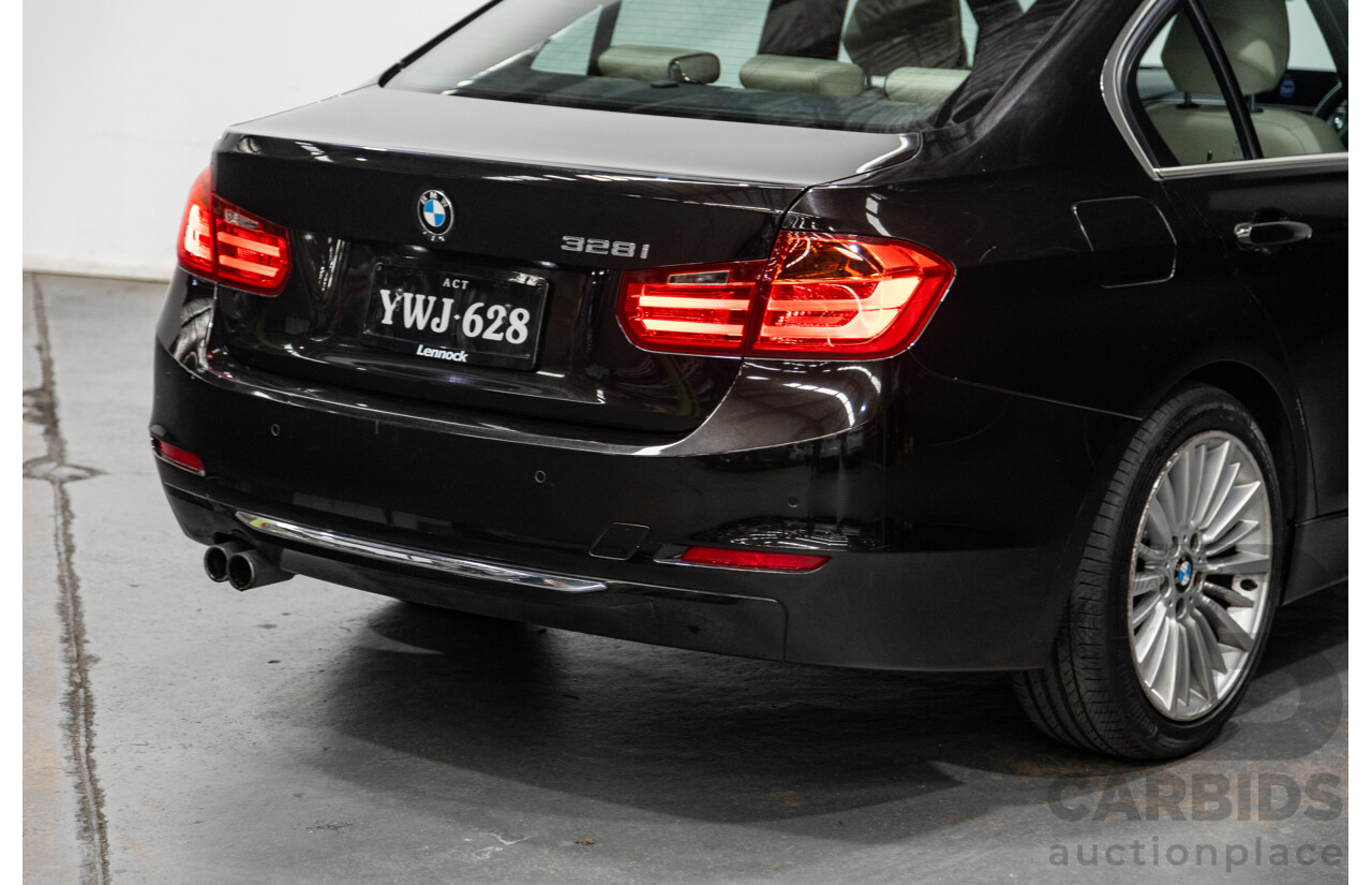5/2013 BMW 328i Luxury Line F30 4d Sedan Metallic Black Turbo 2.0L