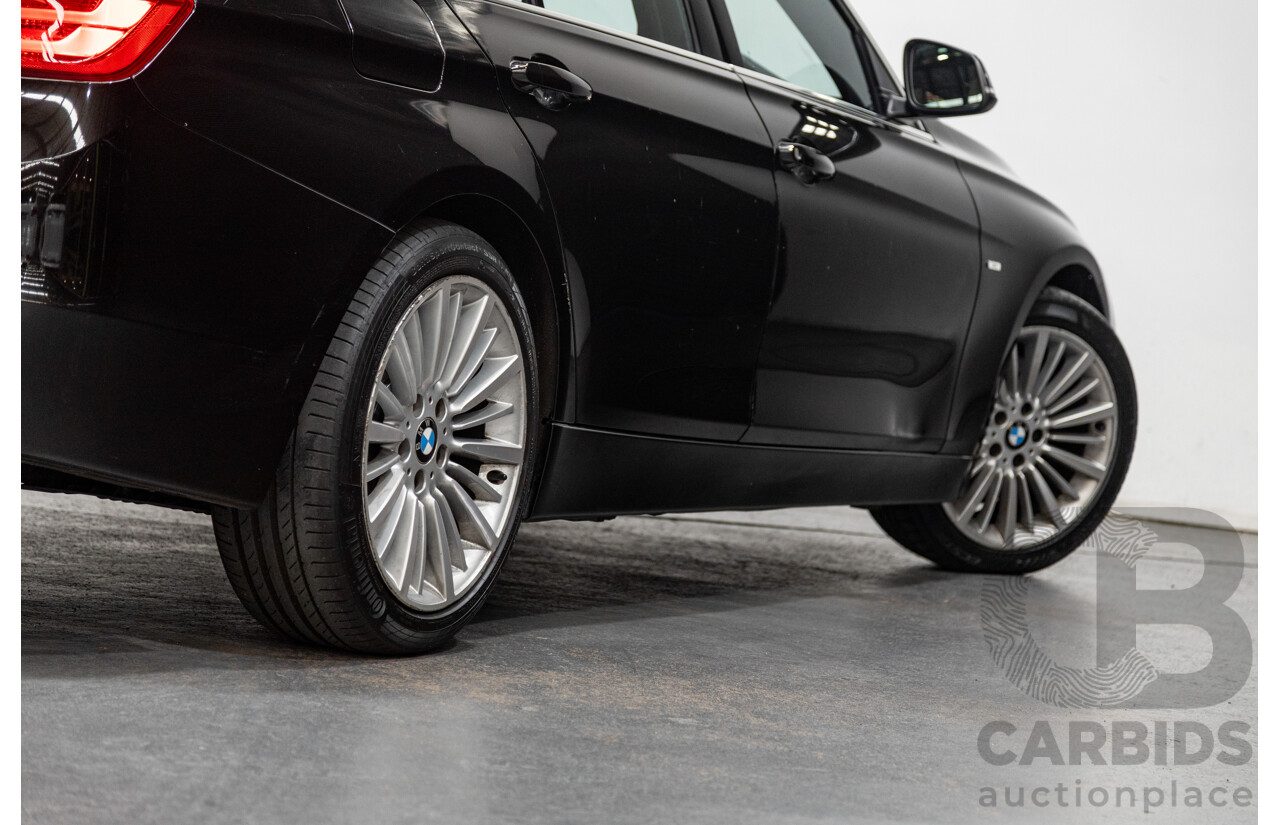 5/2013 BMW 328i Luxury Line F30 4d Sedan Metallic Black Turbo 2.0L
