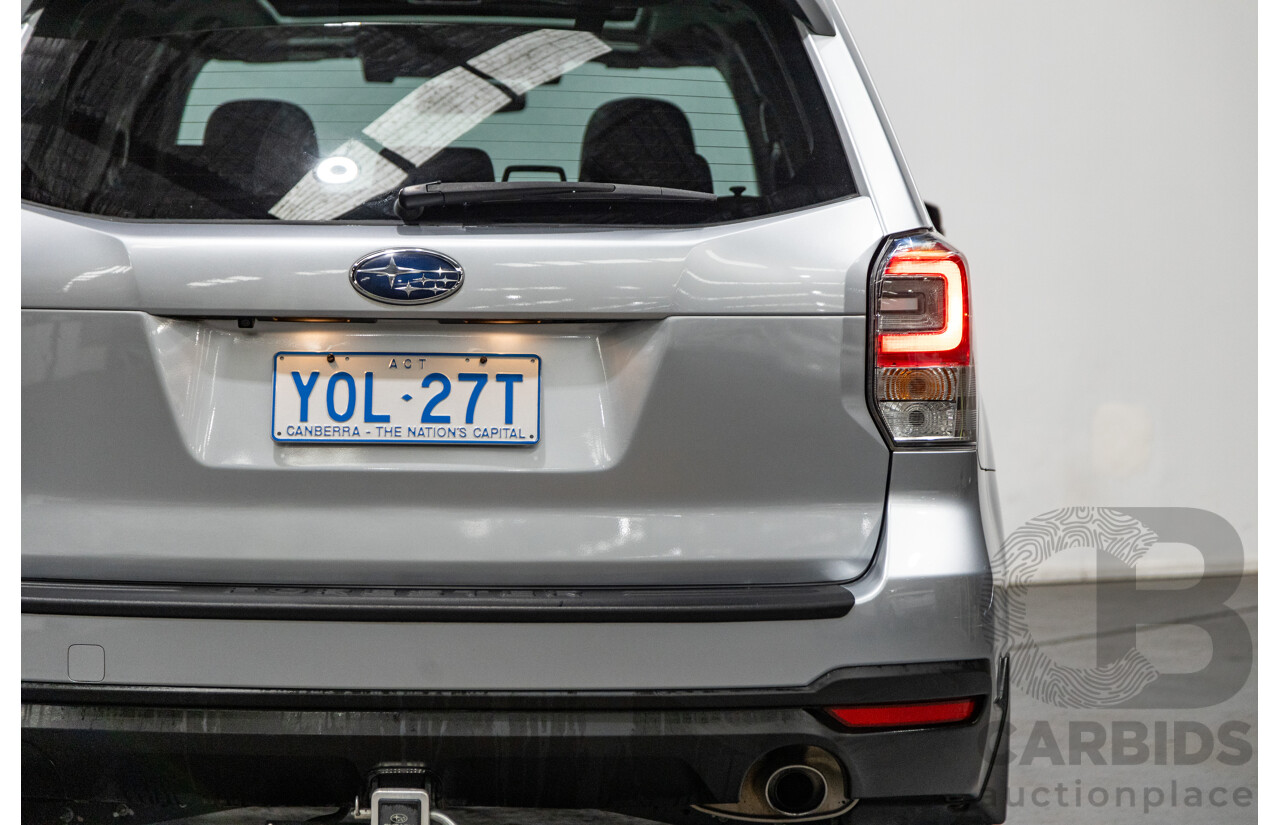 6/2018 Subaru Forester 2.5i-S (AWD) S4 MY18 4d Wagon Metallic Silver 2.5L