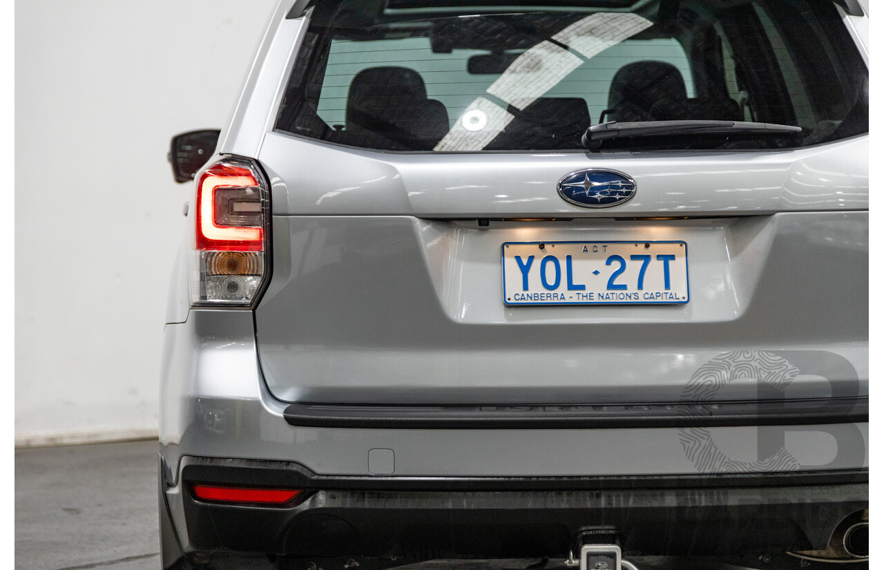 6/2018 Subaru Forester 2.5i-S (AWD) S4 MY18 4d Wagon Metallic Silver 2.5L