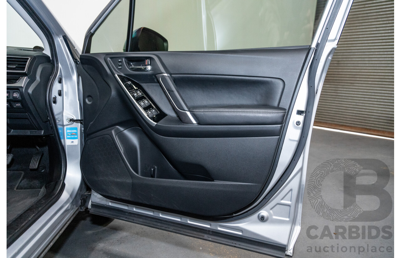 6/2018 Subaru Forester 2.5i-S (AWD) S4 MY18 4d Wagon Metallic Silver 2.5L