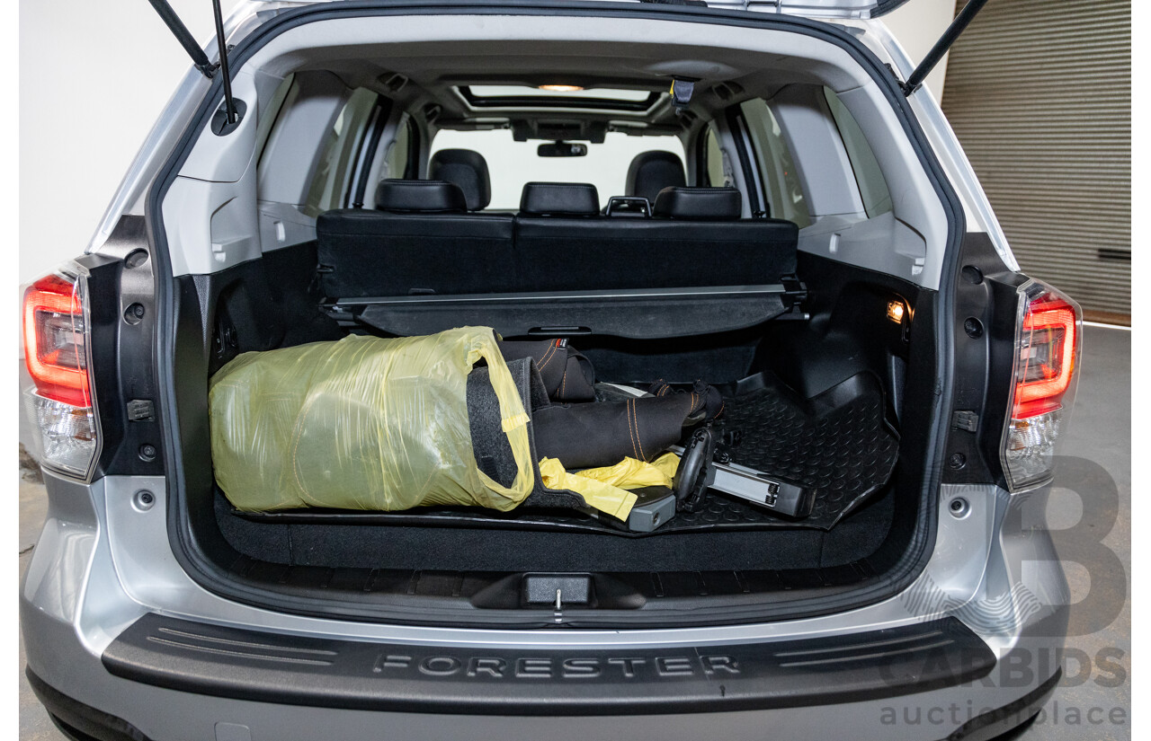 6/2018 Subaru Forester 2.5i-S (AWD) S4 MY18 4d Wagon Metallic Silver 2.5L