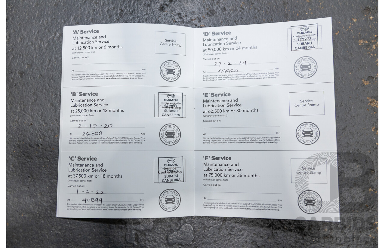 6/2018 Subaru Forester 2.5i-S (AWD) S4 MY18 4d Wagon Metallic Silver 2.5L