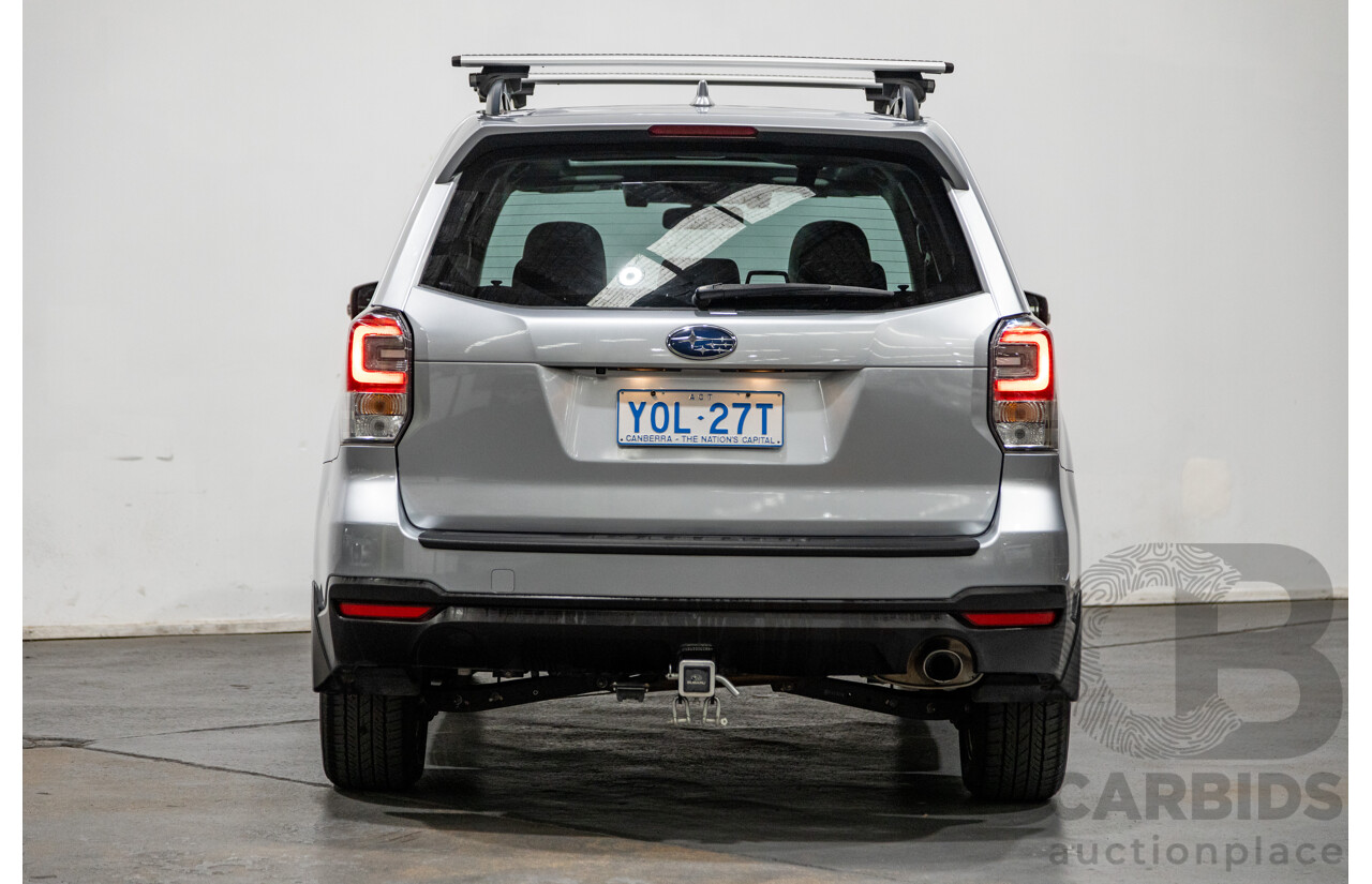 6/2018 Subaru Forester 2.5i-S (AWD) S4 MY18 4d Wagon Metallic Silver 2.5L