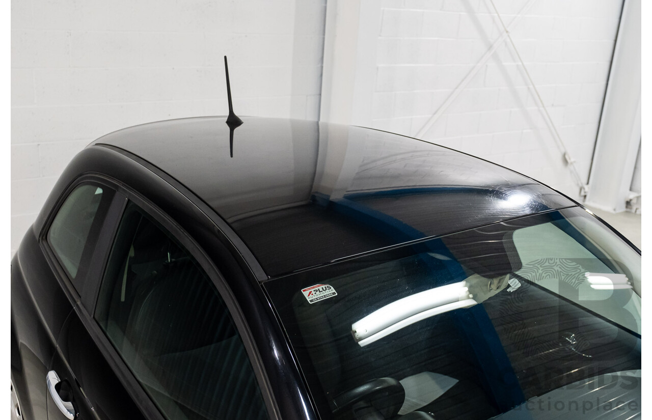 11/2013 Fiat 500 POP MY13 3d Hatchback Black 1.2L