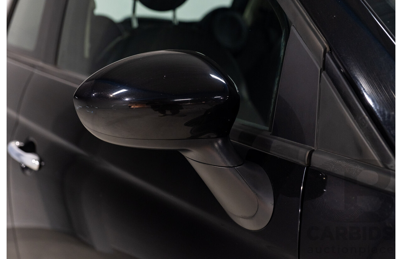 11/2013 Fiat 500 POP MY13 3d Hatchback Black 1.2L