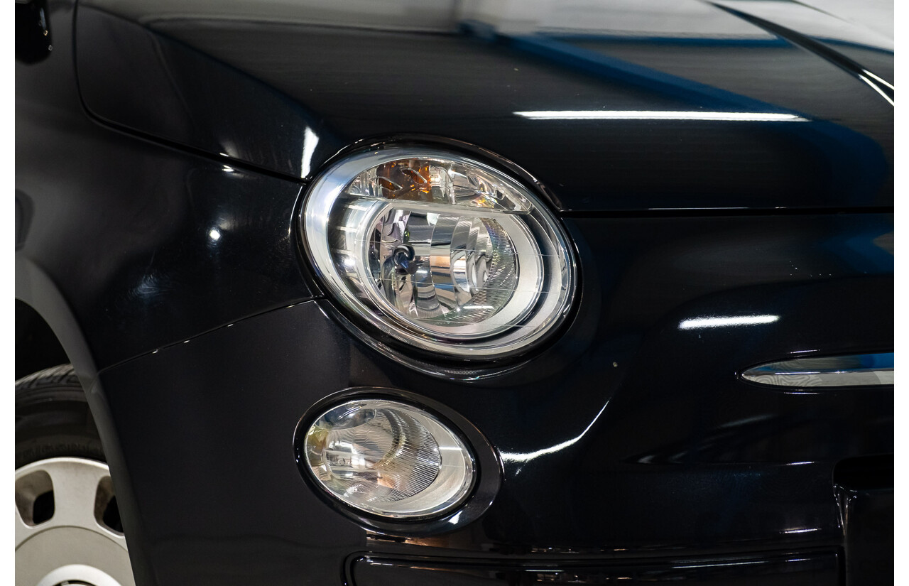 11/2013 Fiat 500 POP MY13 3d Hatchback Black 1.2L