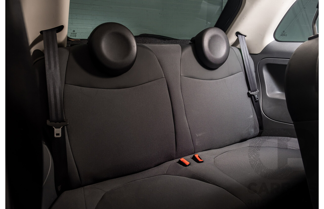 11/2013 Fiat 500 POP MY13 3d Hatchback Black 1.2L