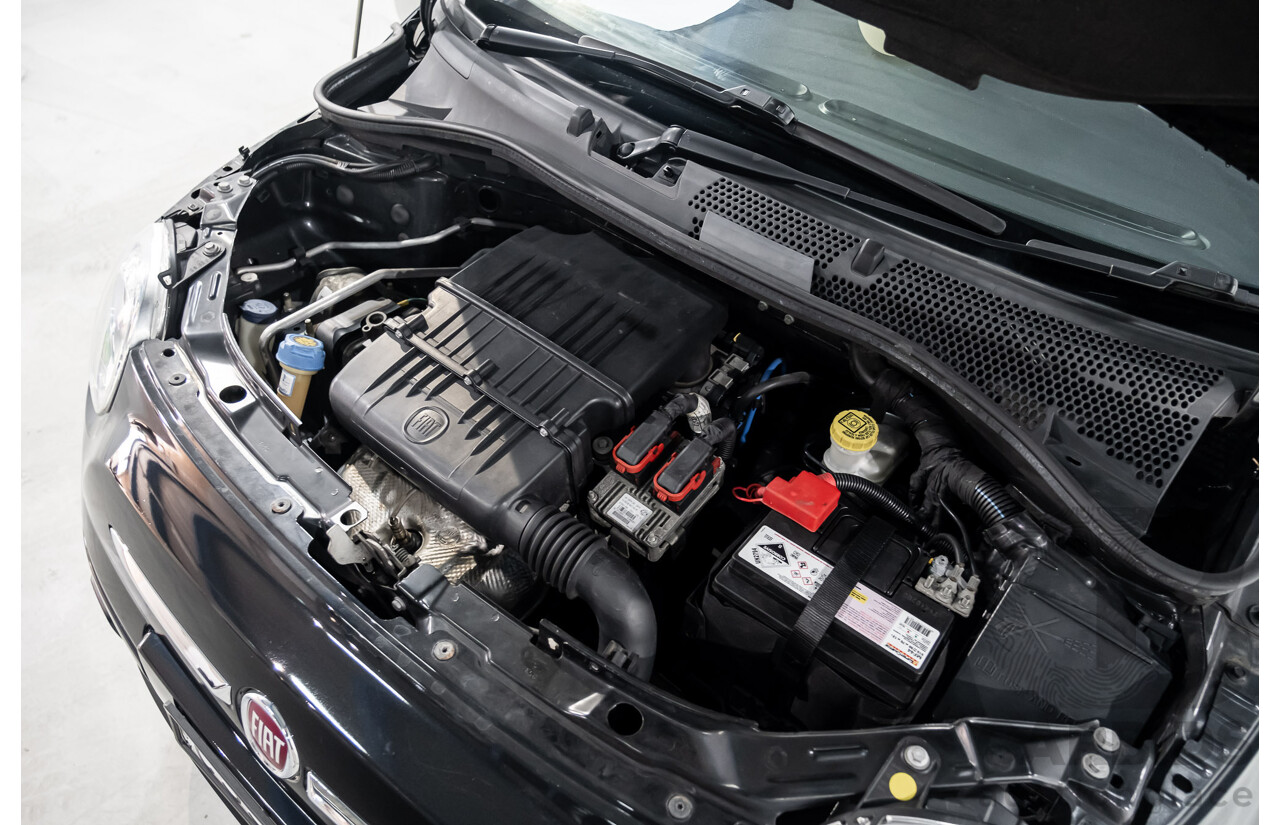 11/2013 Fiat 500 POP MY13 3d Hatchback Black 1.2L