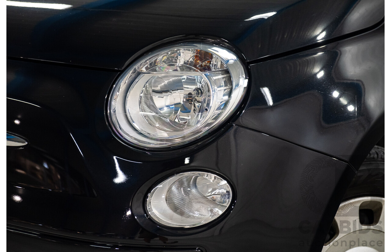 11/2013 Fiat 500 POP MY13 3d Hatchback Black 1.2L