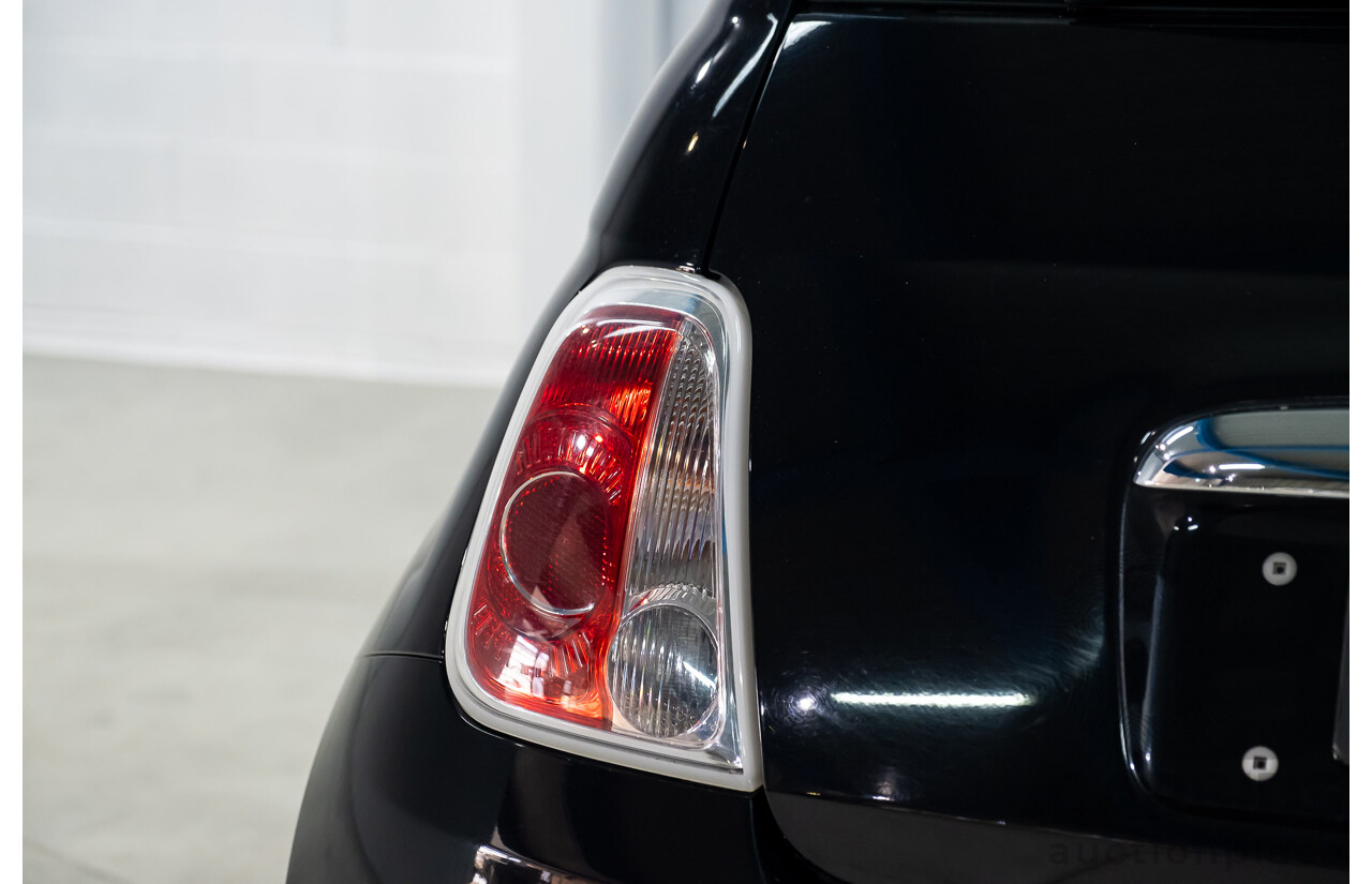 11/2013 Fiat 500 POP MY13 3d Hatchback Black 1.2L