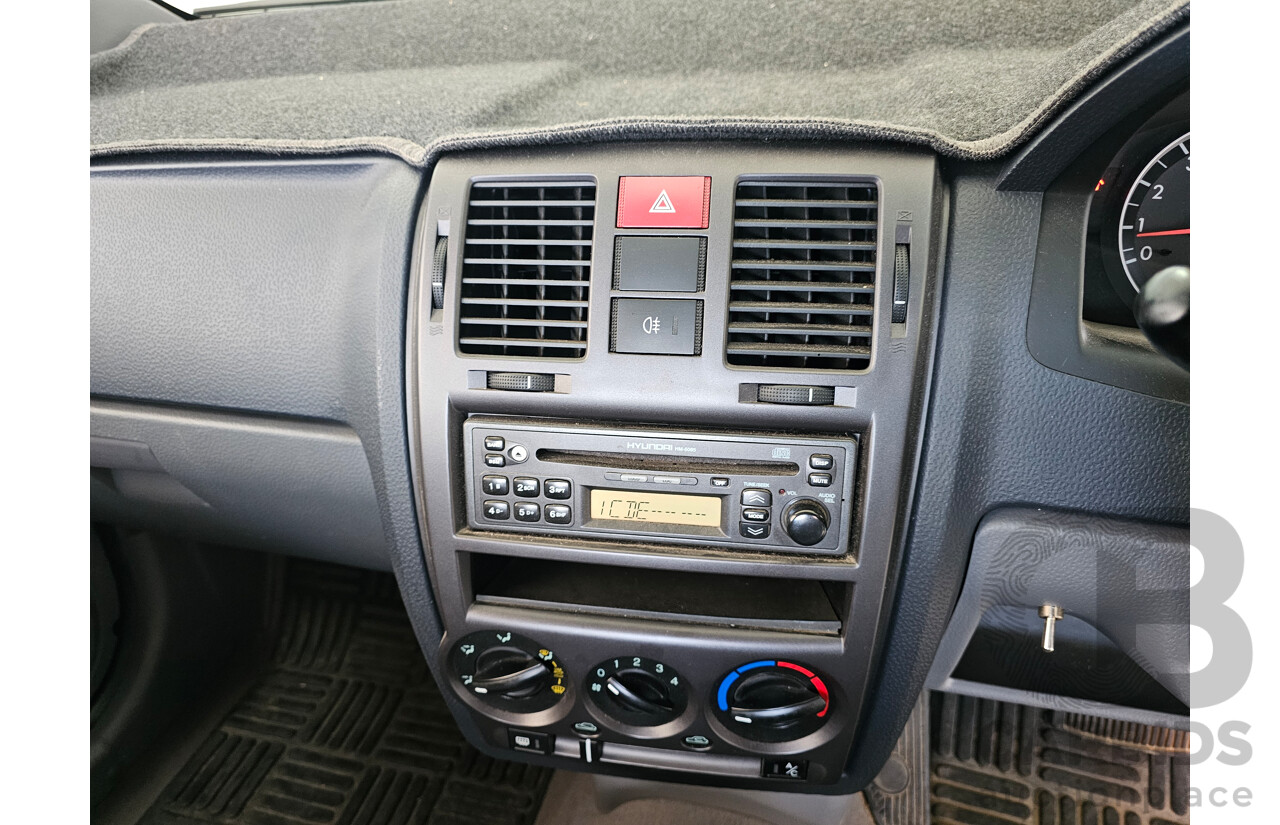 11/2002 Hyundai Getz GL TB 3d Hatchback White 1.5L