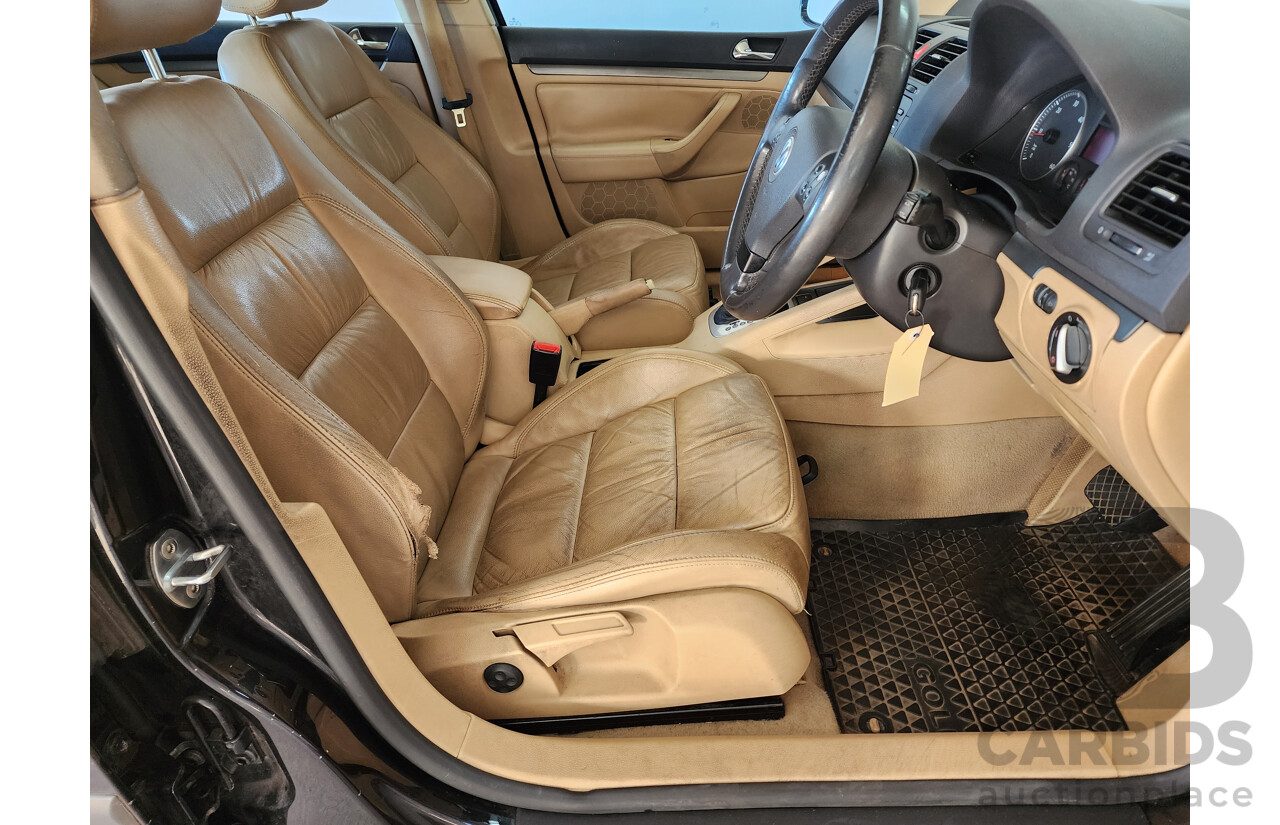 7/2005 Volkswagen Golf 2.0 TDI Comfortline 1K 5D HATCHBACK Black 2.0L