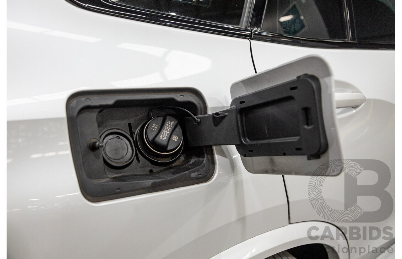 01/2020 BMW X5 X-Drive 30d M-Sport (4x4) MY20 G05 4d Wagon Mineral White Metallic Turbo Diesel 3.0L