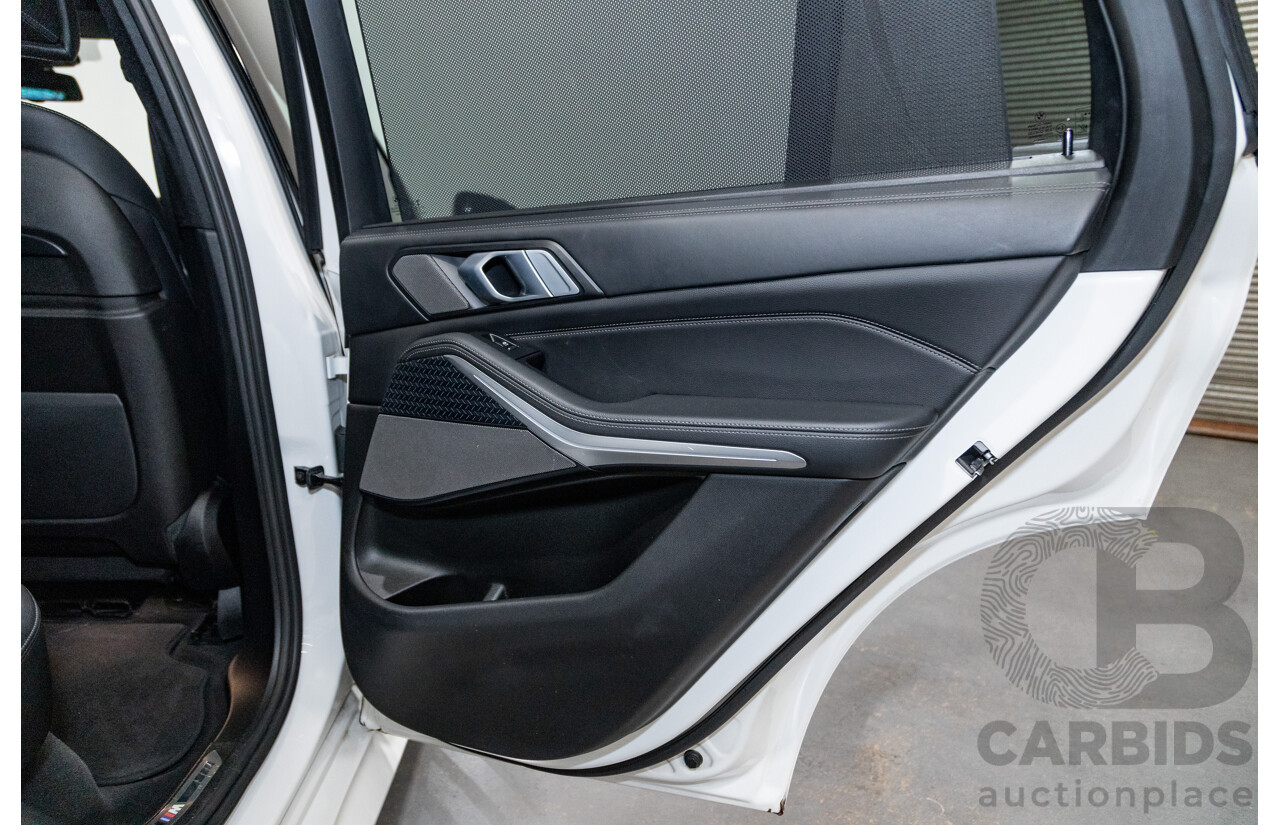 01/2020 BMW X5 X-Drive 30d M-Sport (4x4) MY20 G05 4d Wagon Mineral White Metallic Turbo Diesel 3.0L