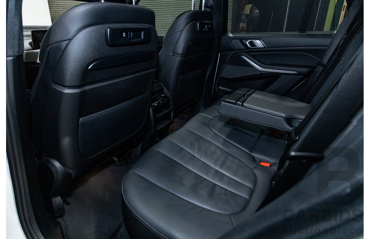 01/2020 BMW X5 X-Drive 30d M-Sport (4x4) MY20 G05 4d Wagon Mineral White Metallic Turbo Diesel 3.0L