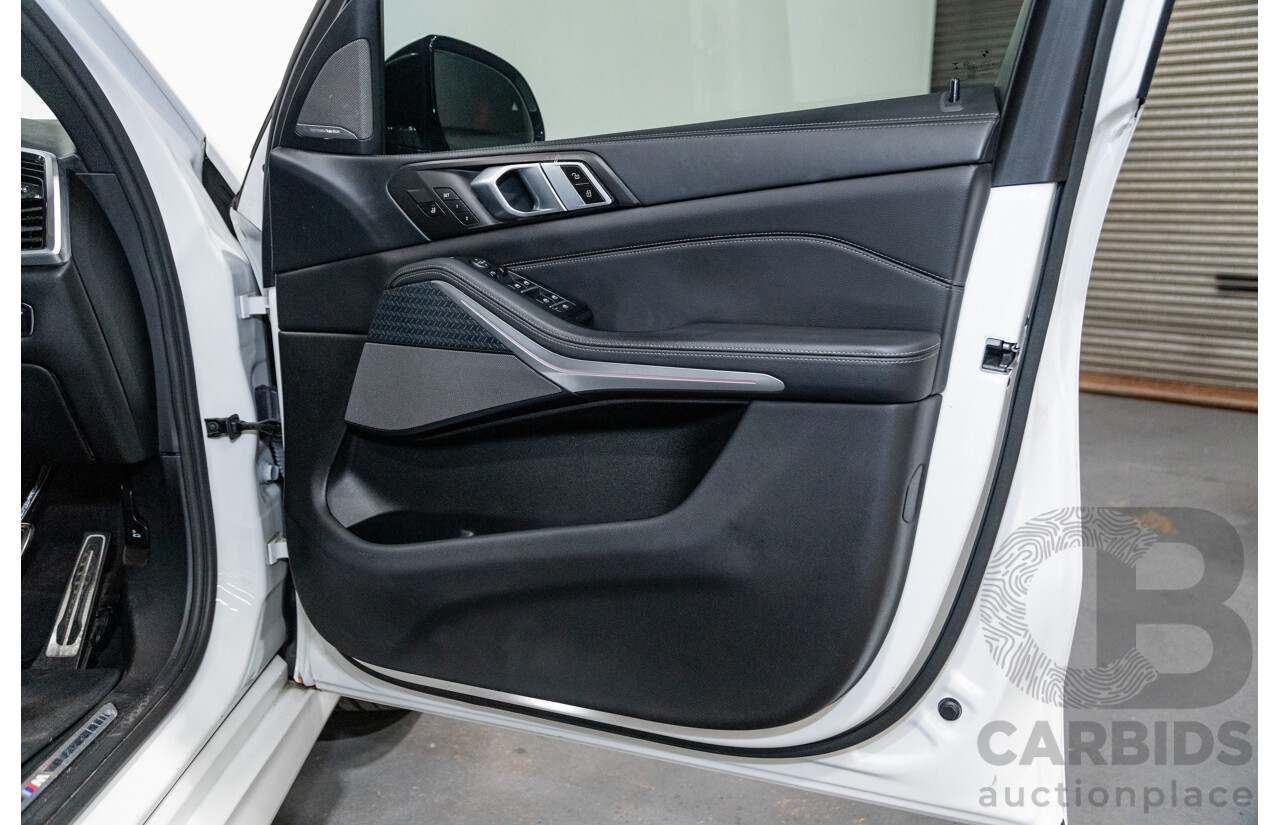 01/2020 BMW X5 X-Drive 30d M-Sport (4x4) MY20 G05 4d Wagon Mineral White Metallic Turbo Diesel 3.0L