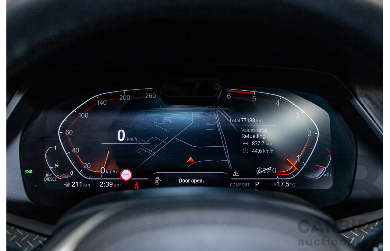 01/2020 BMW X5 X-Drive 30d M-Sport (4x4) MY20 G05 4d Wagon Mineral White Metallic Turbo Diesel 3.0L