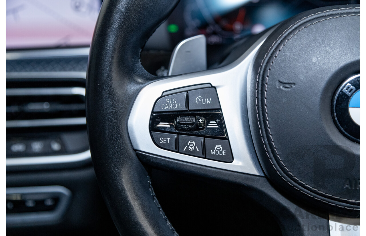 01/2020 BMW X5 X-Drive 30d M-Sport (4x4) MY20 G05 4d Wagon Mineral White Metallic Turbo Diesel 3.0L