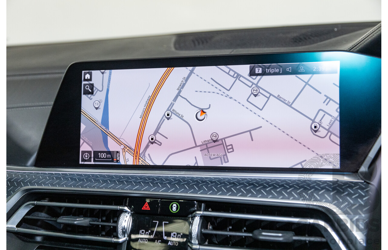 01/2020 BMW X5 X-Drive 30d M-Sport (4x4) MY20 G05 4d Wagon Mineral White Metallic Turbo Diesel 3.0L