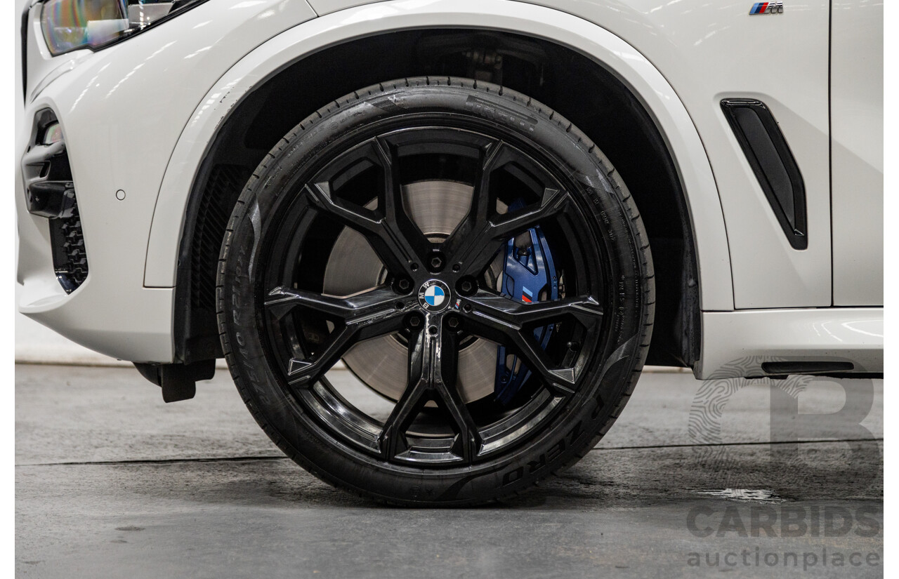 01/2020 BMW X5 X-Drive 30d M-Sport (4x4) MY20 G05 4d Wagon Mineral White Metallic Turbo Diesel 3.0L