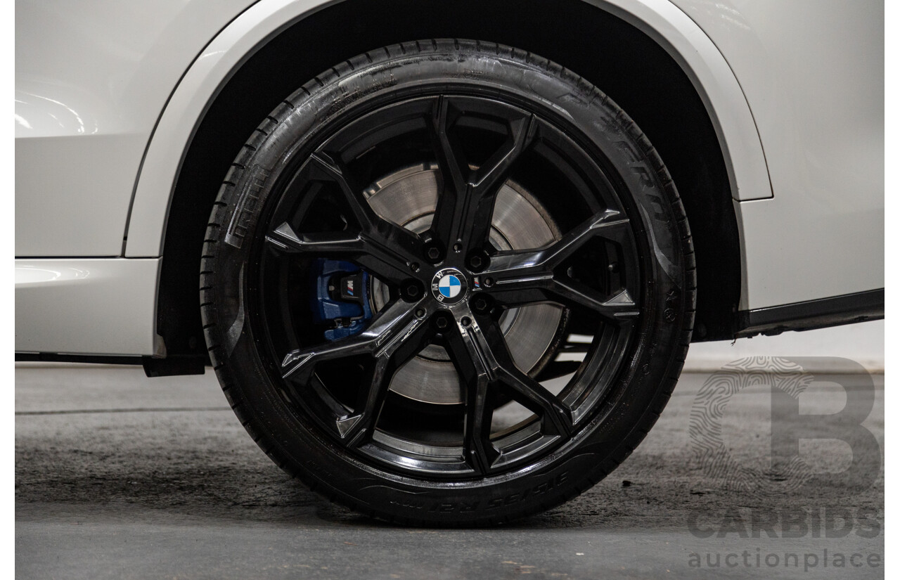 01/2020 BMW X5 X-Drive 30d M-Sport (4x4) MY20 G05 4d Wagon Mineral White Metallic Turbo Diesel 3.0L