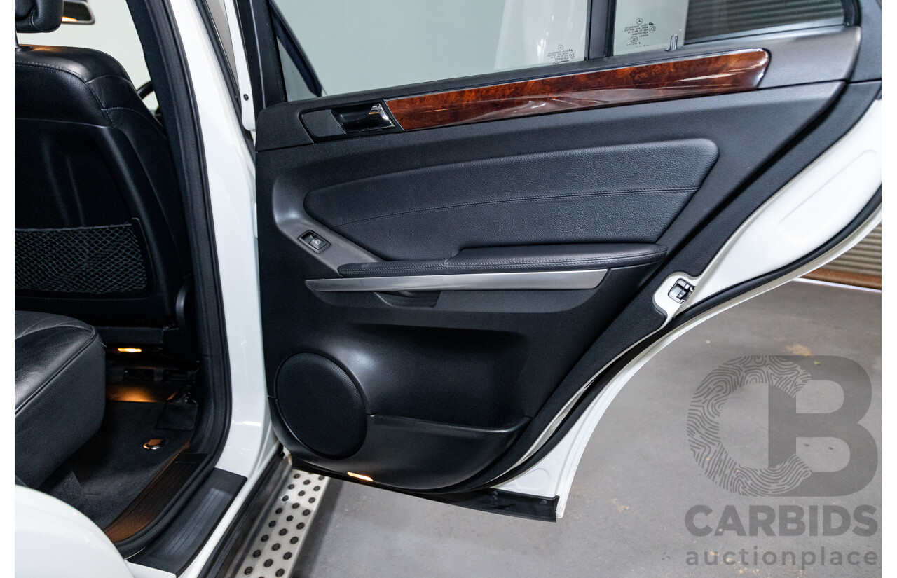 5/2009 Mercedes Benz ML350 (4x4) W164 09 UPGRADE 4d Wagon Calcite White V6 3.5L