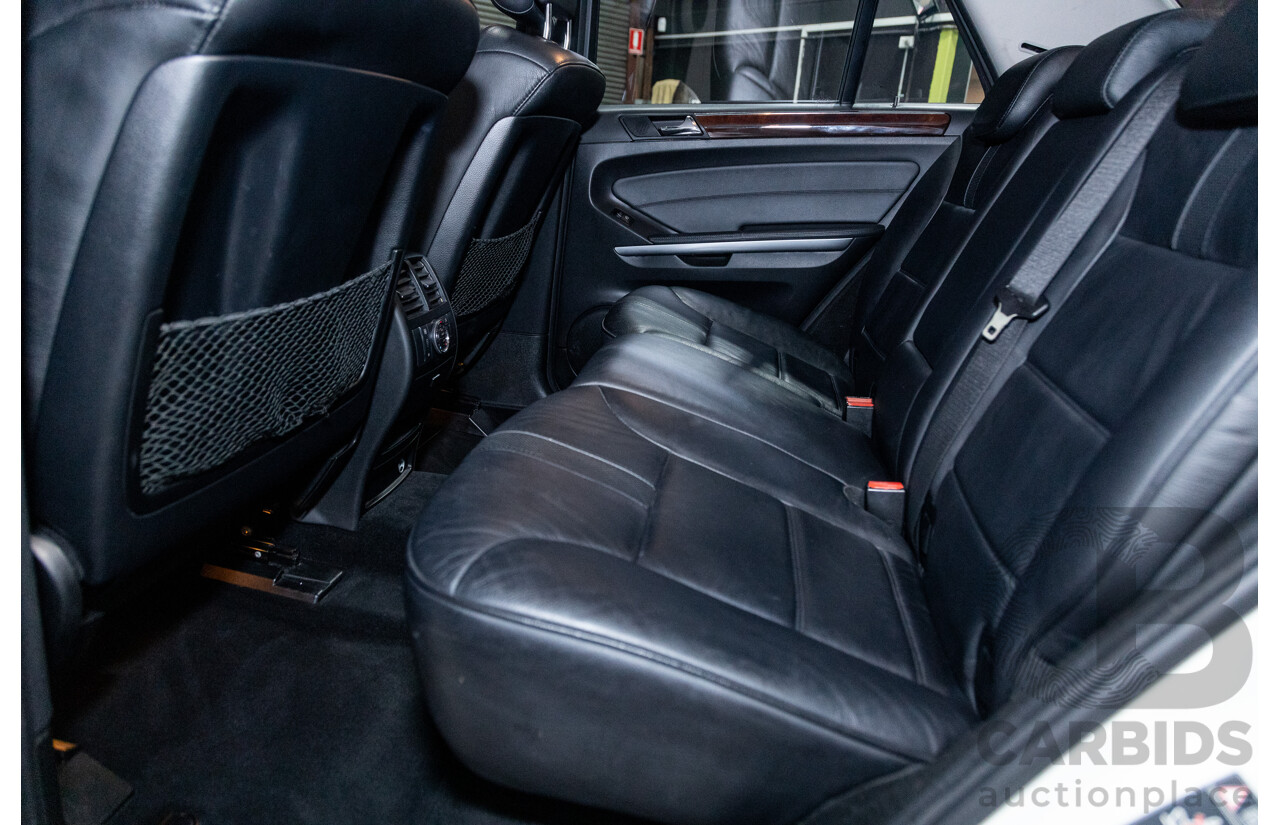 5/2009 Mercedes Benz ML350 (4x4) W164 09 UPGRADE 4d Wagon Calcite White V6 3.5L