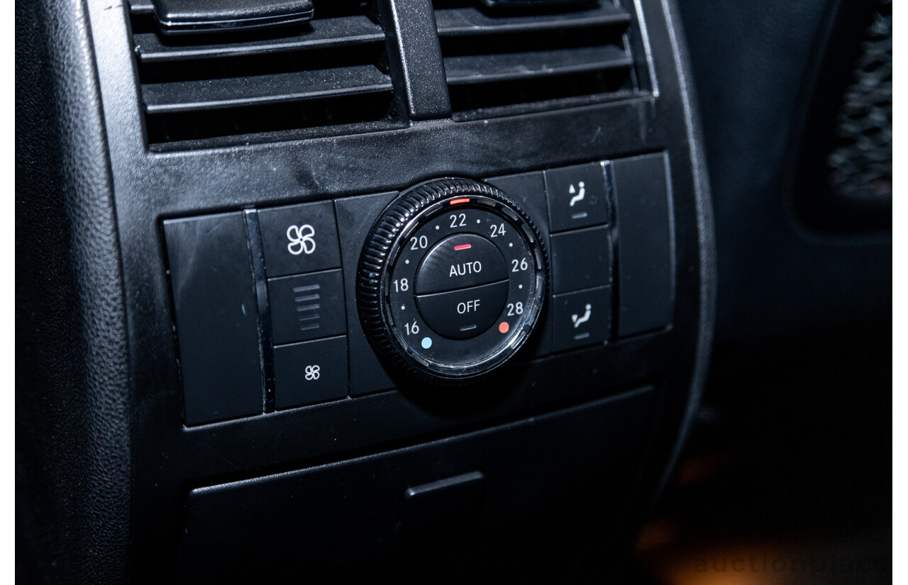 5/2009 Mercedes Benz ML350 (4x4) W164 09 UPGRADE 4d Wagon Calcite White V6 3.5L