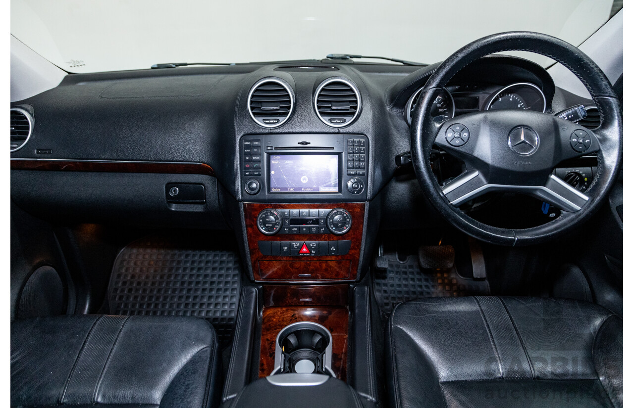 5/2009 Mercedes Benz ML350 (4x4) W164 09 UPGRADE 4d Wagon Calcite White V6 3.5L