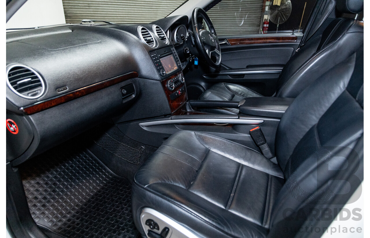 5/2009 Mercedes Benz ML350 (4x4) W164 09 UPGRADE 4d Wagon Calcite White V6 3.5L