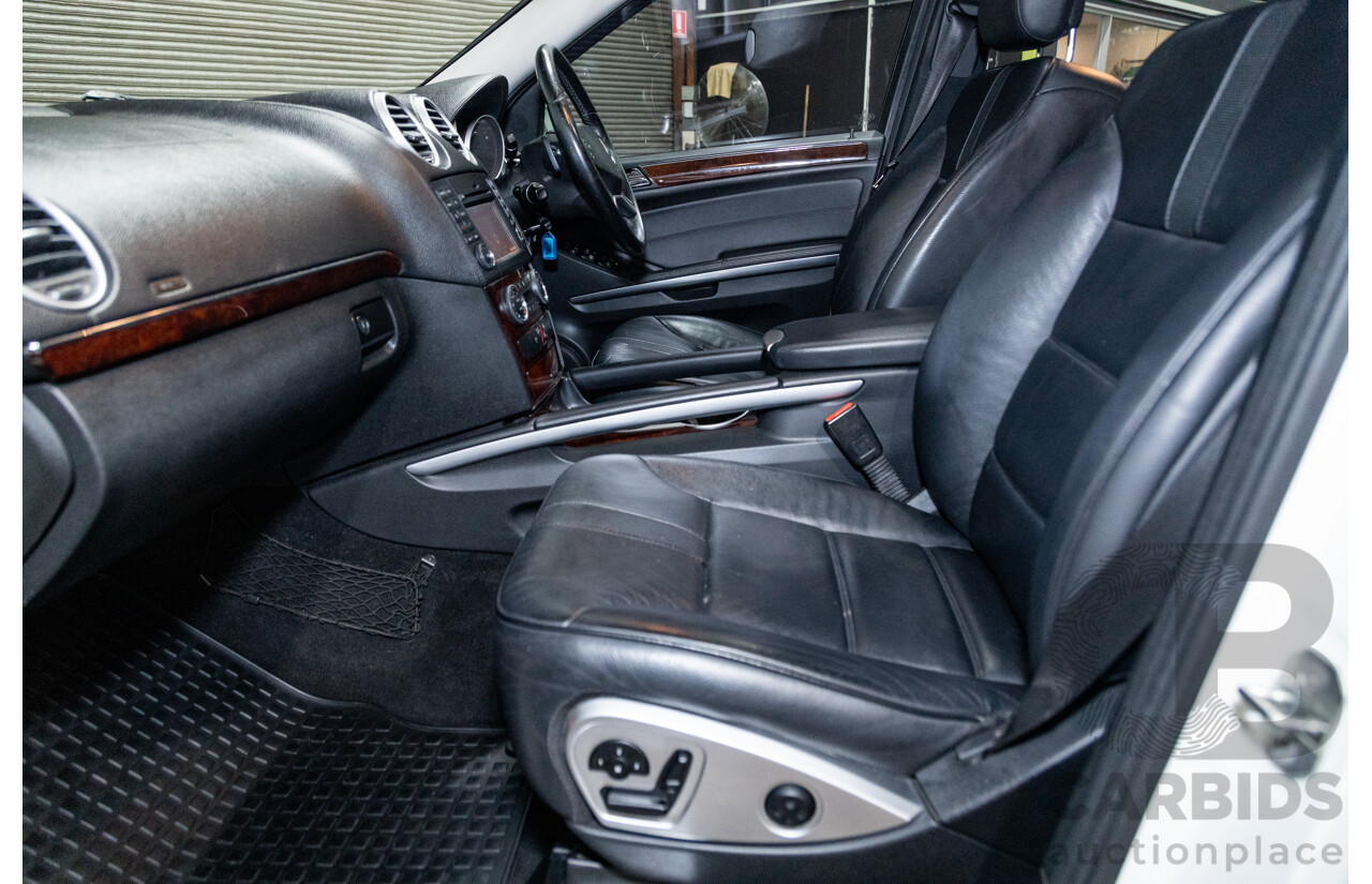 5/2009 Mercedes Benz ML350 (4x4) W164 09 UPGRADE 4d Wagon Calcite White V6 3.5L