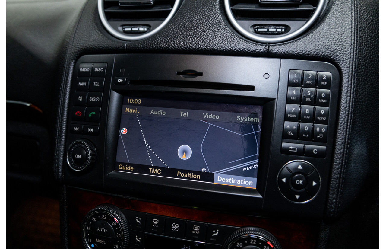 5/2009 Mercedes Benz ML350 (4x4) W164 09 UPGRADE 4d Wagon Calcite White V6 3.5L