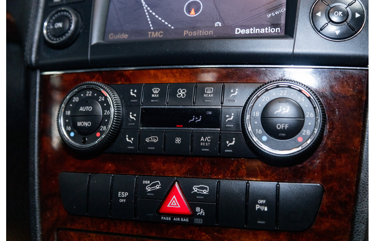 5/2009 Mercedes Benz ML350 (4x4) W164 09 UPGRADE 4d Wagon Calcite White V6 3.5L