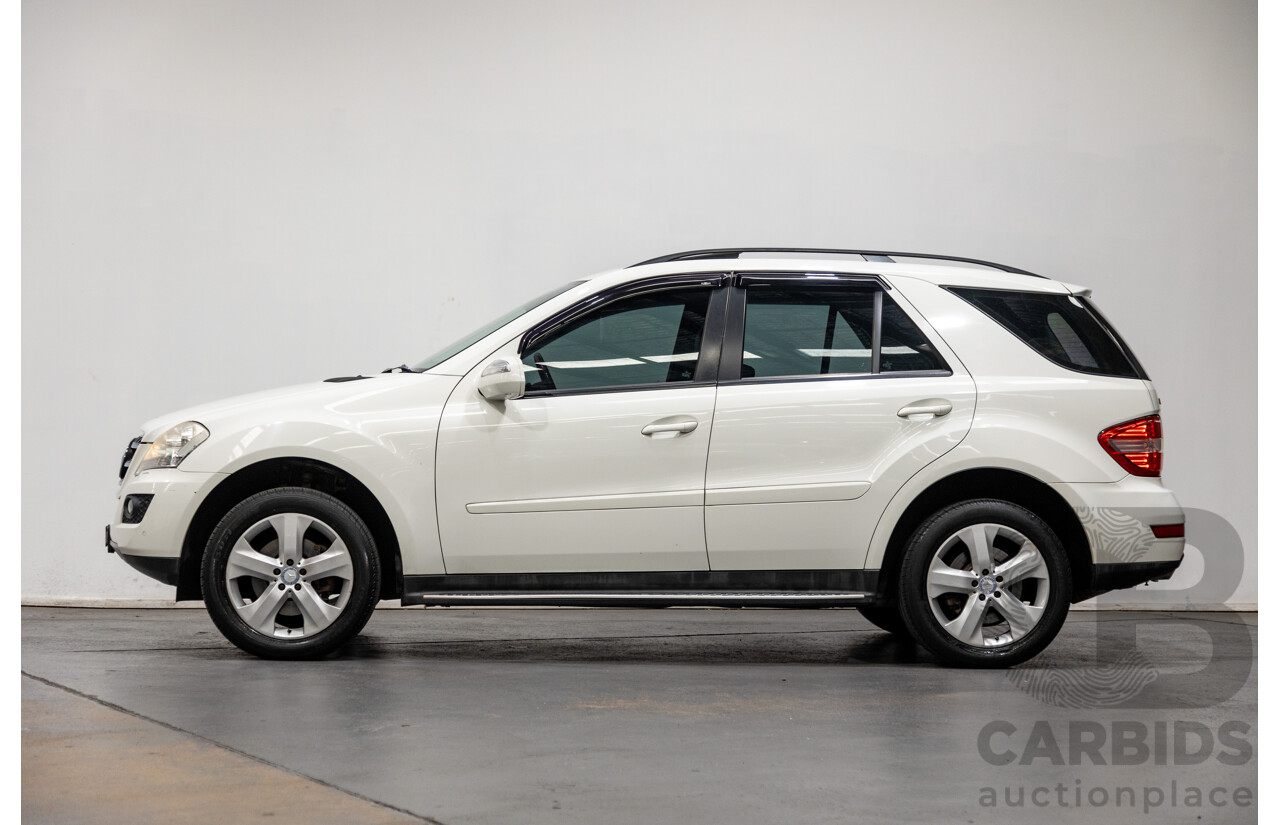 5/2009 Mercedes Benz ML350 (4x4) W164 09 UPGRADE 4d Wagon Calcite White V6 3.5L
