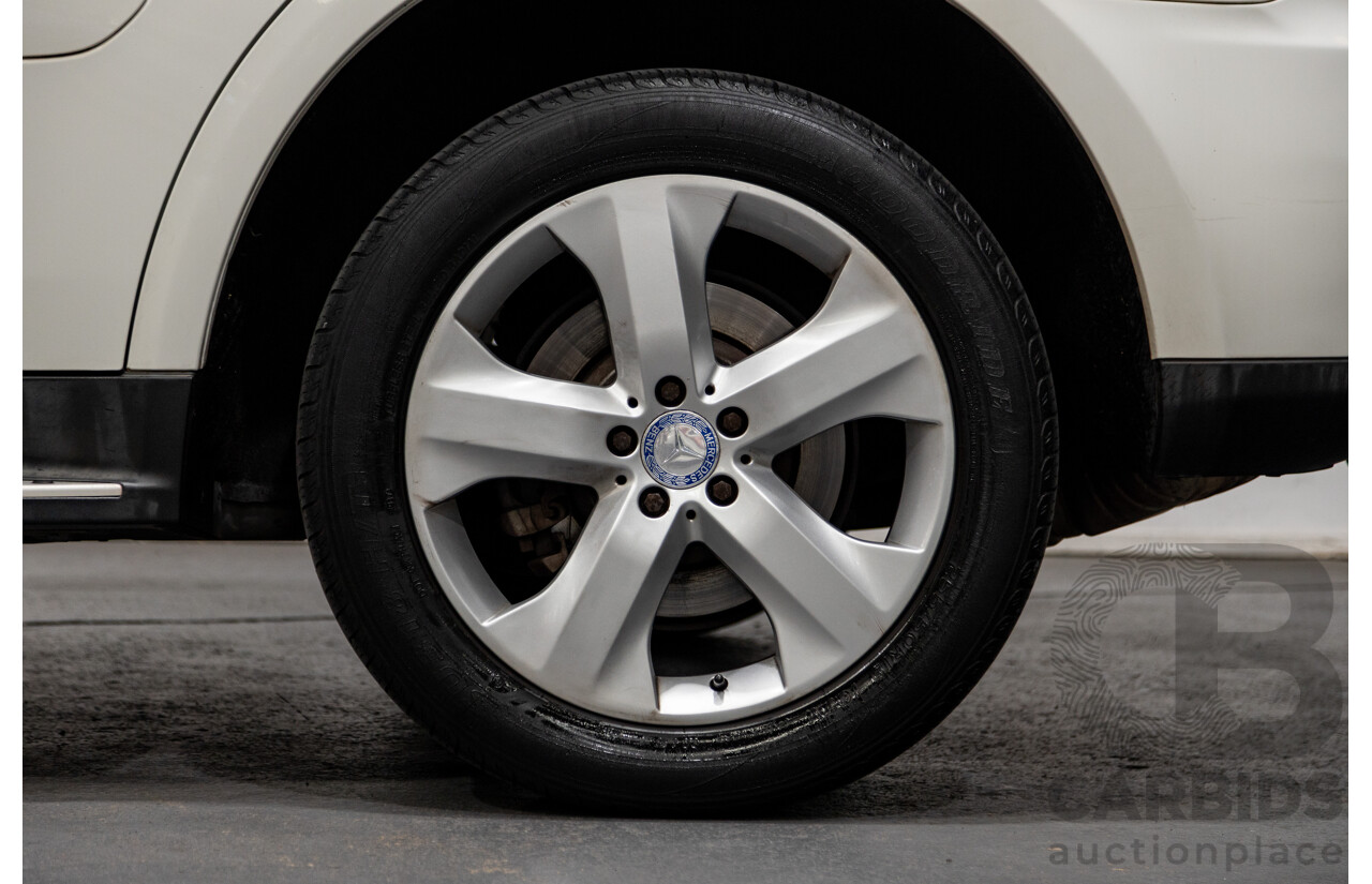 5/2009 Mercedes Benz ML350 (4x4) W164 09 UPGRADE 4d Wagon Calcite White V6 3.5L