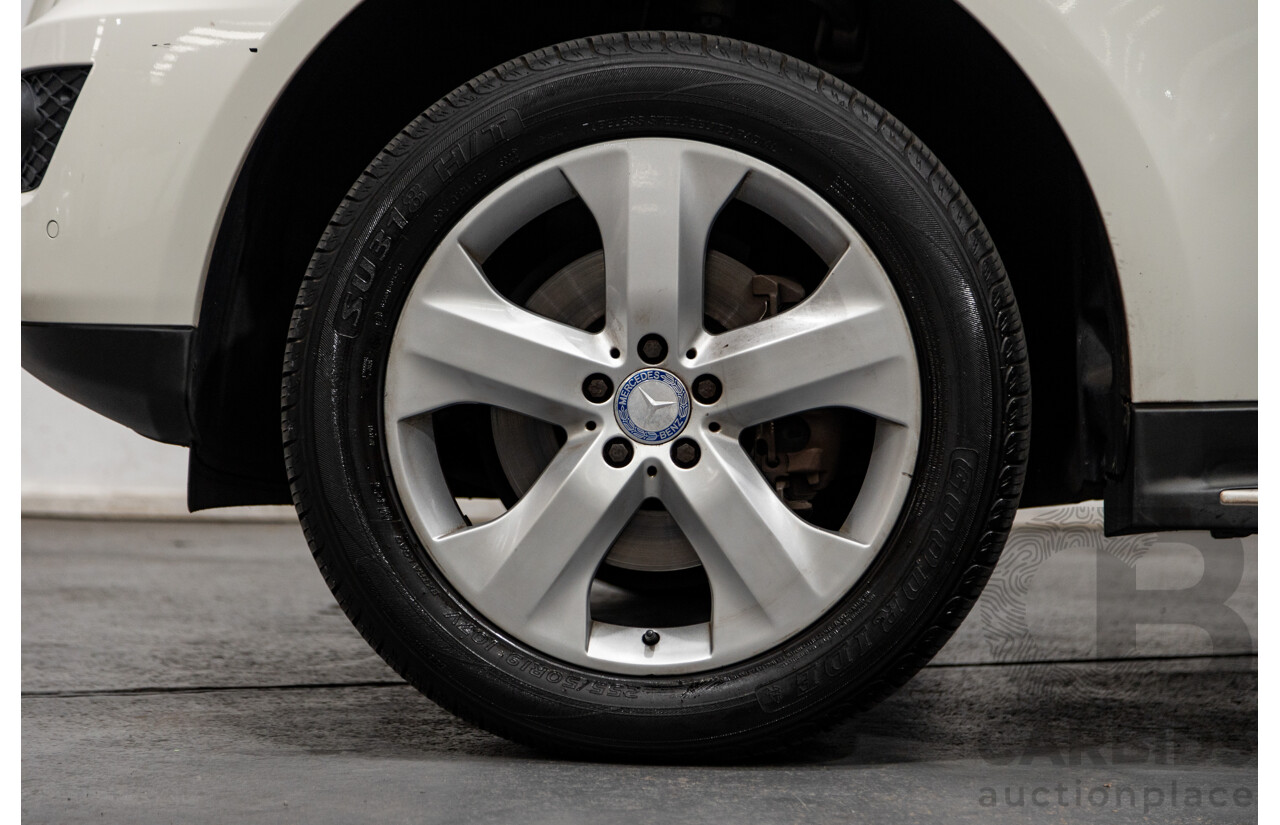 5/2009 Mercedes Benz ML350 (4x4) W164 09 UPGRADE 4d Wagon Calcite White V6 3.5L