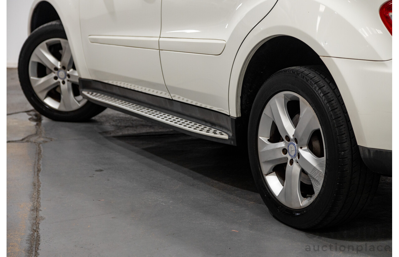 5/2009 Mercedes Benz ML350 (4x4) W164 09 UPGRADE 4d Wagon Calcite White V6 3.5L