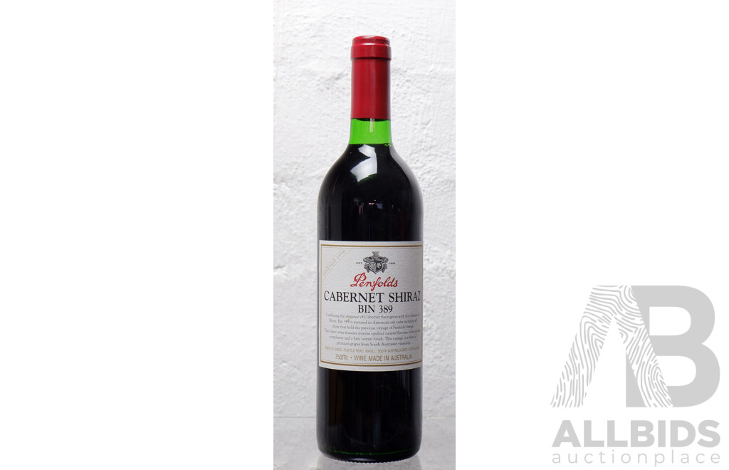 Penfolds Bin 389 Cabernet Shiraz Vintage 1996