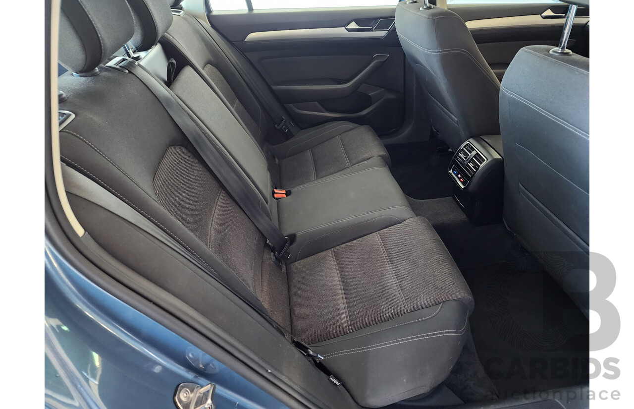 06/2016 Volkswagen Passat 132 TSI FWD 3C MY16 4D Wagon Blue 1.8L