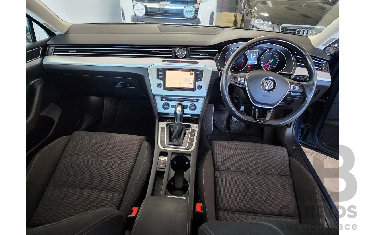 06/2016 Volkswagen Passat 132 TSI FWD 3C MY16 4D Wagon Blue 1.8L