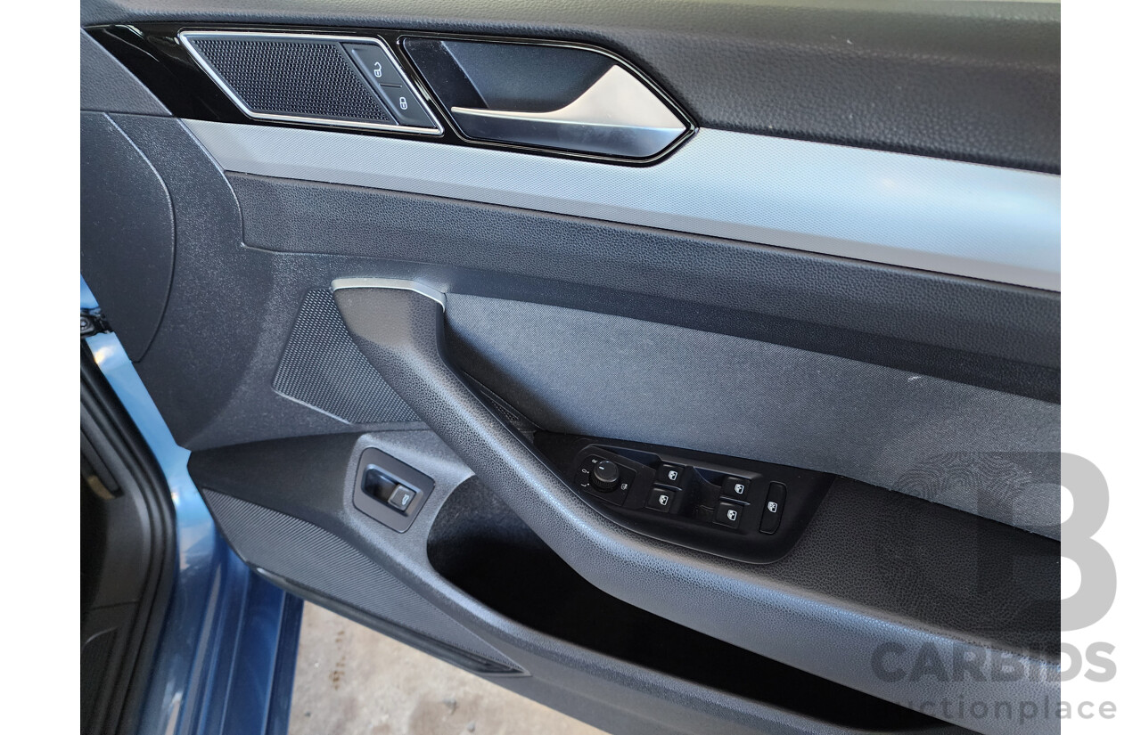 06/2016 Volkswagen Passat 132 TSI FWD 3C MY16 4D Wagon Blue 1.8L