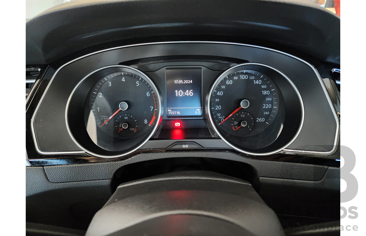 06/2016 Volkswagen Passat 132 TSI FWD 3C MY16 4D Wagon Blue 1.8L