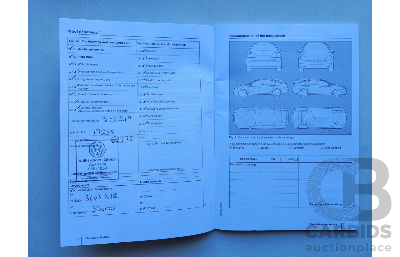 06/2016 Volkswagen Passat 132 TSI FWD 3C MY16 4D Wagon Blue 1.8L