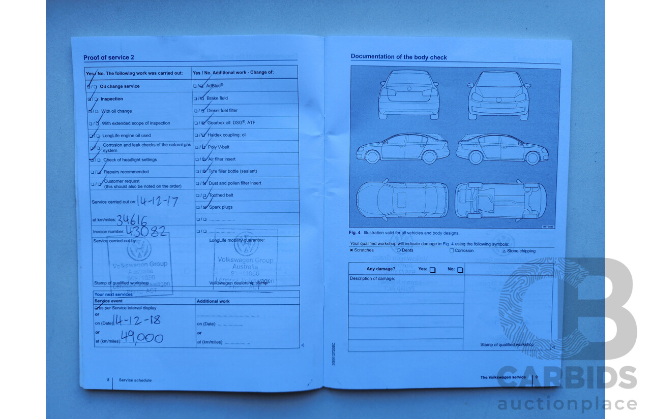 06/2016 Volkswagen Passat 132 TSI FWD 3C MY16 4D Wagon Blue 1.8L
