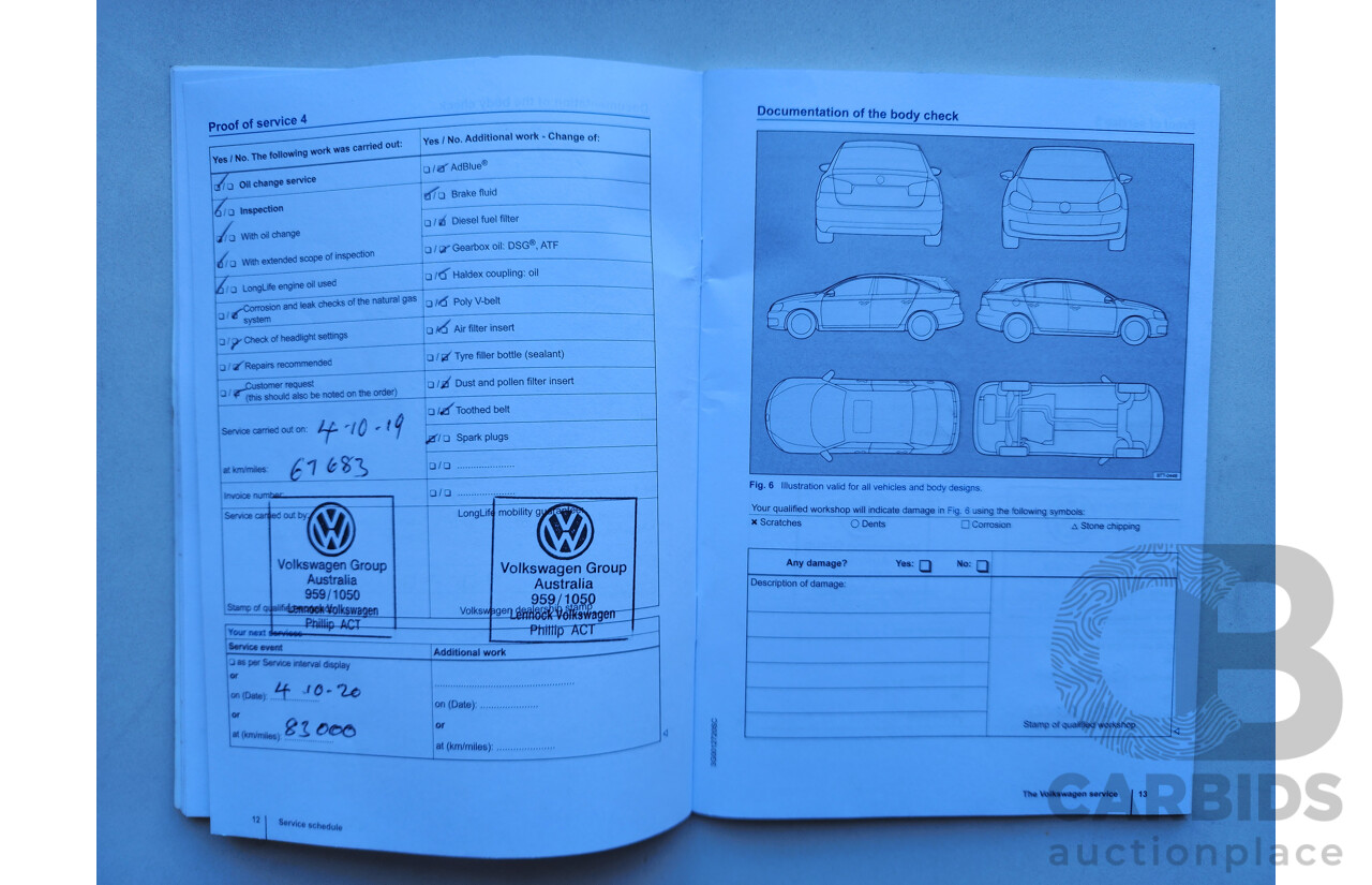 06/2016 Volkswagen Passat 132 TSI FWD 3C MY16 4D Wagon Blue 1.8L