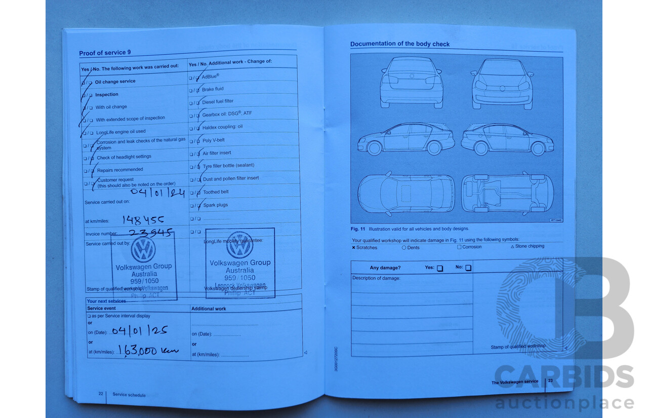 06/2016 Volkswagen Passat 132 TSI FWD 3C MY16 4D Wagon Blue 1.8L