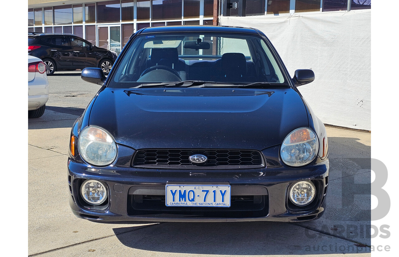2/2001 Subaru Impreza RX (awd) MY01 4d Sedan Blue 2.0L